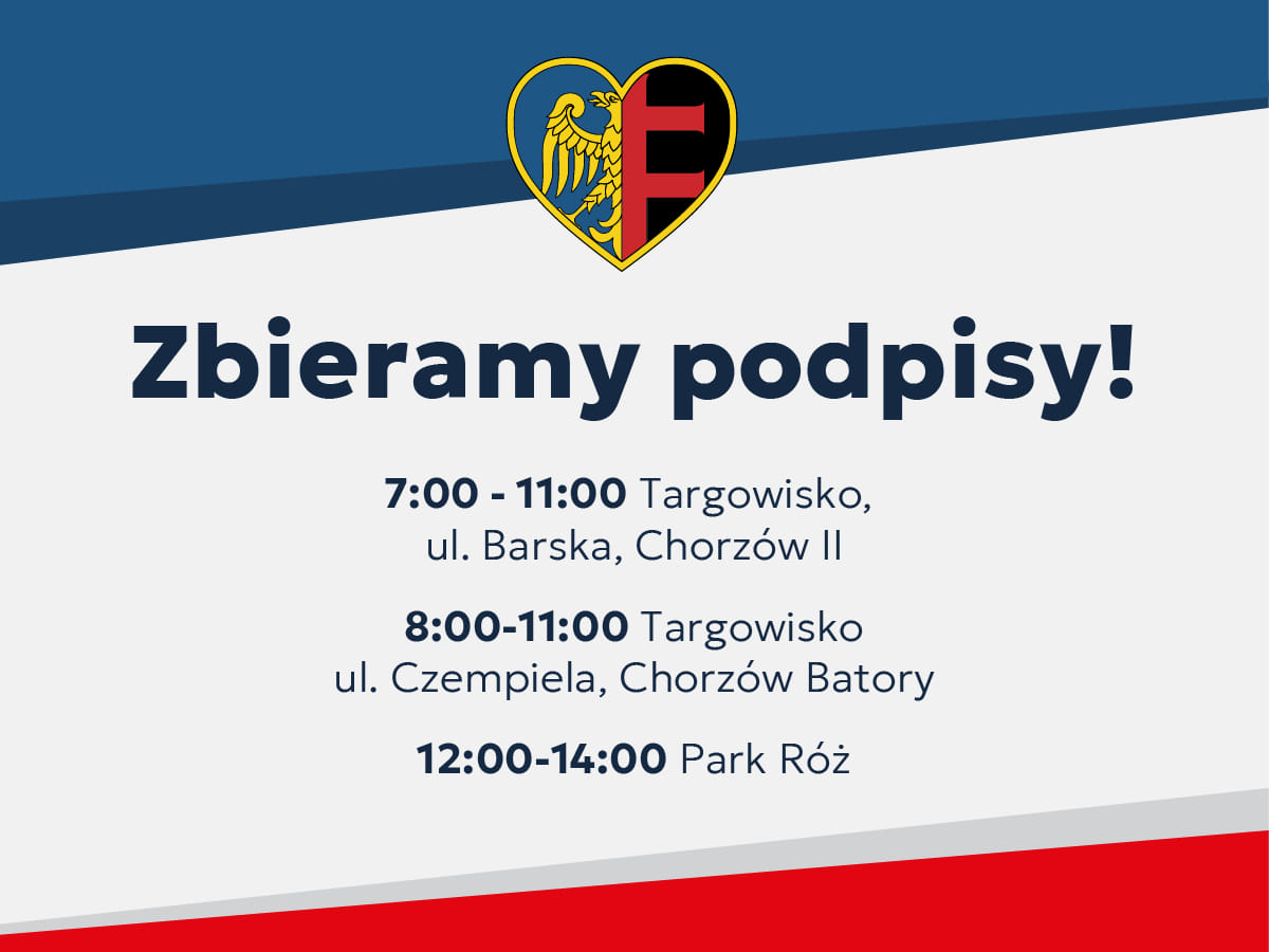 Zbieramy podpisy!