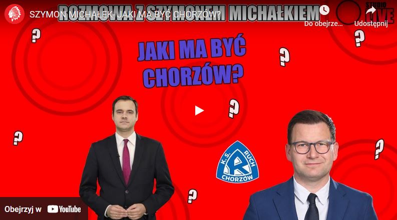 Szymon Michałek w „Cioną po Oczach”