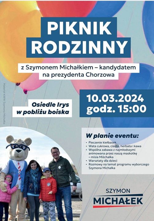 Piknik rodzinny na Irysie